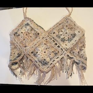 Festival Fringed Top , 100%Cotton